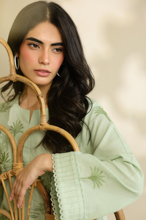 Sahar | Pre Essential Emb Edit | Eternal Spring - by Libasekhas UK - Registered Vendor of : Sahar - 100% Original Designer Dress