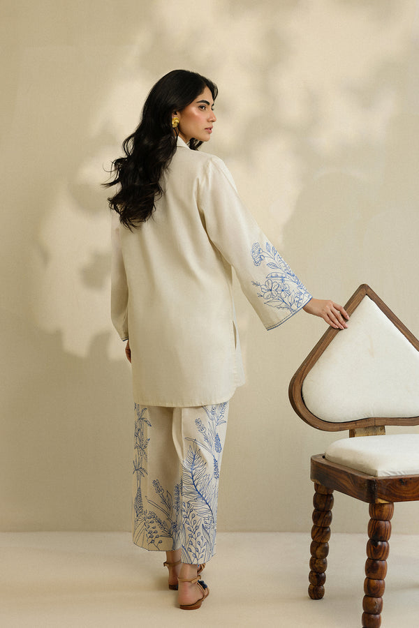 Sahar | Pre Essential Emb Edit | Camellia Pearl - by Libasekhas UK - Registered Vendor of : Sahar - 100% Original Designer Dress