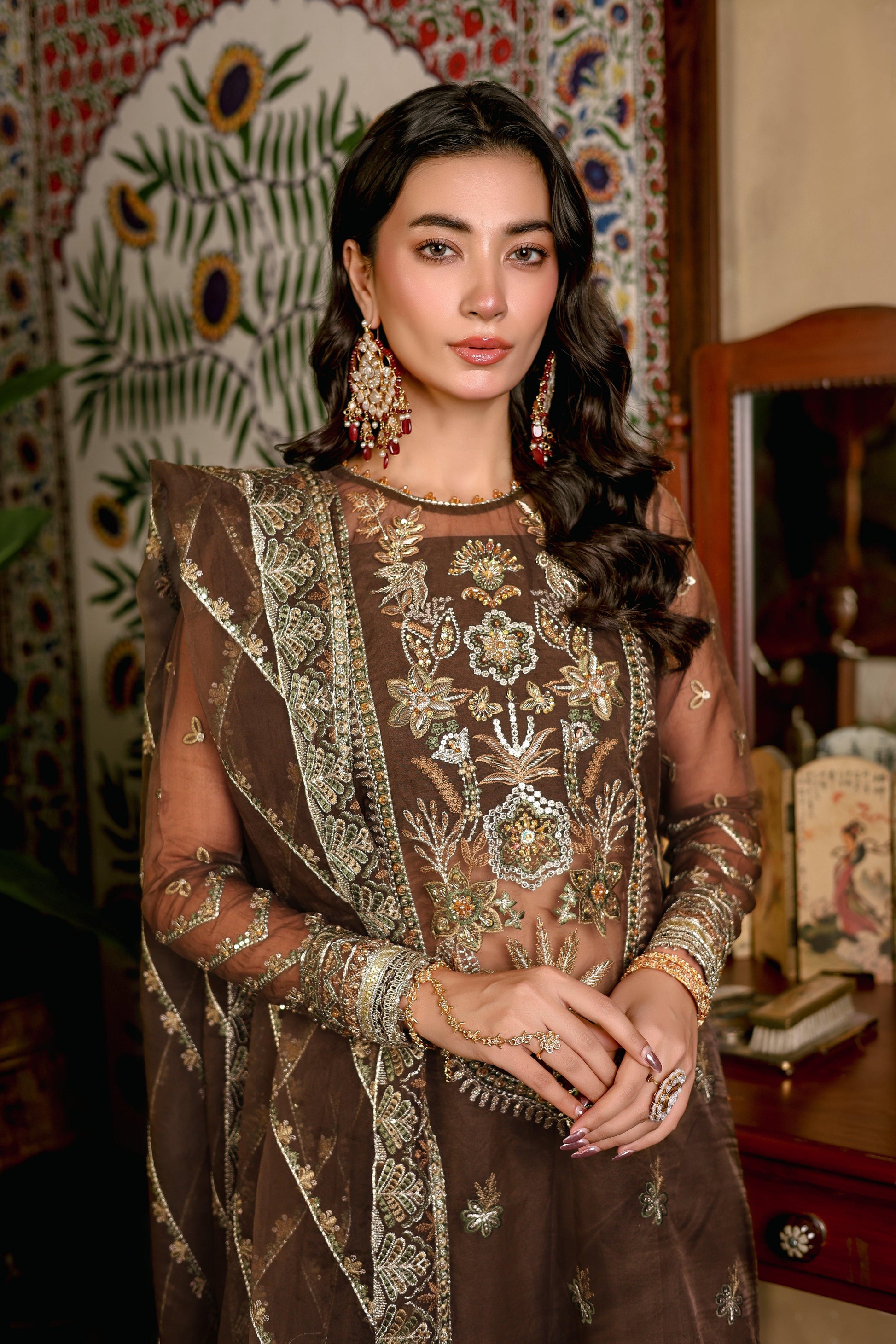 Imran Ramzan | Rubaru | Afreen - by - Libasekhas UK - Registered Vendor of : Imran Ramzan - 100% Original Designer Dresss