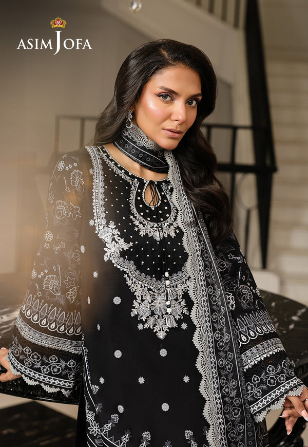 Asim Jofa | Summer Rhapsody | AJMCH-06 EMBROIDERED LAWN - by Libasekhas UK - Registered Vendor of : Asim Jofa - 100% Original Designer Dress