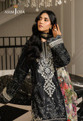 Asim Jofa | Summer Rhapsody | AJMCH-12 EMBROIDERED LAWN - by Libasekhas UK - Registered Vendor of : Asim Jofa - 100% Original Designer Dress