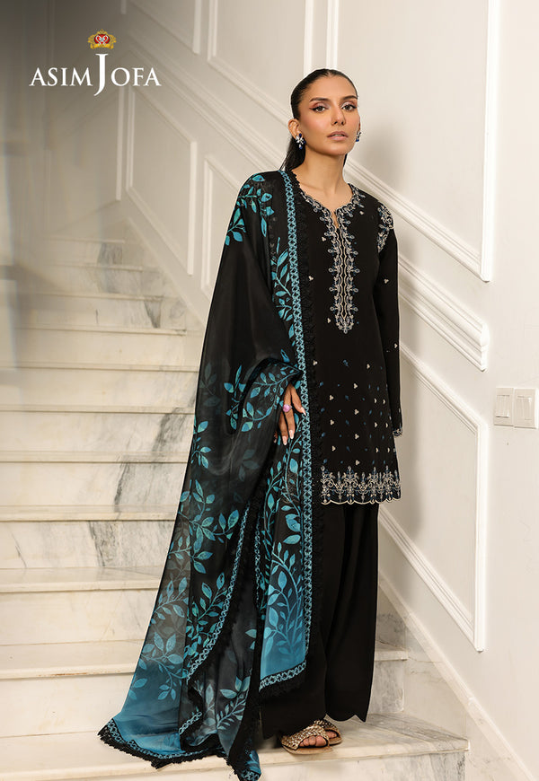 Asim Jofa | Summer Rhapsody | AJMCH-01 EMBROIDERED CAMBRIC - by Libasekhas UK - Registered Vendor of : Asim Jofa - 100% Original Designer Dress