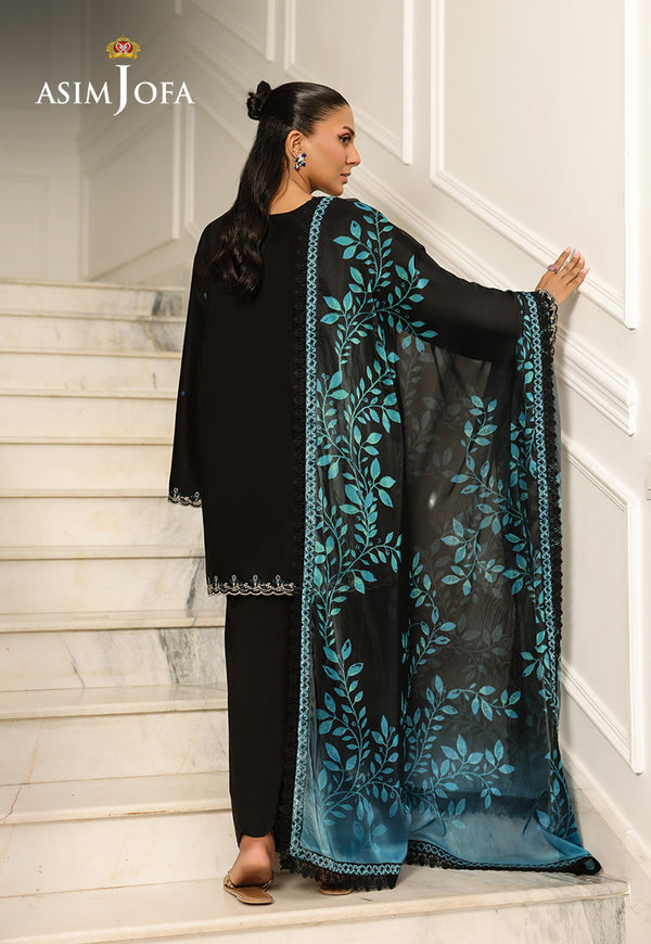 Asim Jofa | Summer Rhapsody | AJMCH-01 EMBROIDERED CAMBRIC - by Libasekhas UK - Registered Vendor of : Asim Jofa - 100% Original Designer Dress