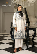 Asim Jofa | Summer Rhapsody | AJMCH-02 EMBROIDERED CAMBRIC - by Libasekhas UK - Registered Vendor of : Asim Jofa - 100% Original Designer Dress