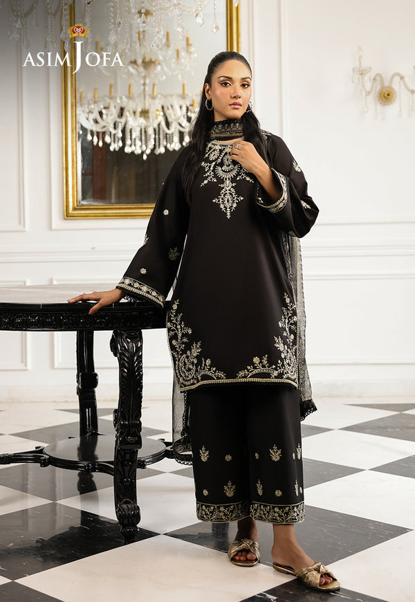 Asim Jofa | Summer Rhapsody | AJMCH-09 EMBROIDERED CAMBRIC - by Libasekhas UK - Registered Vendor of : Asim Jofa - 100% Original Designer Dress