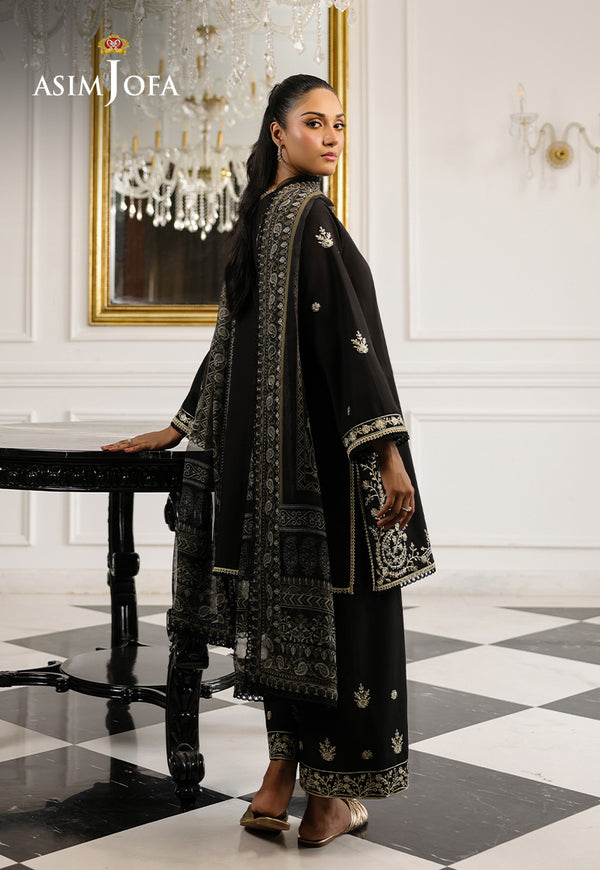 Asim Jofa | Summer Rhapsody | AJMCH-09 EMBROIDERED CAMBRIC - by Libasekhas UK - Registered Vendor of : Asim Jofa - 100% Original Designer Dress