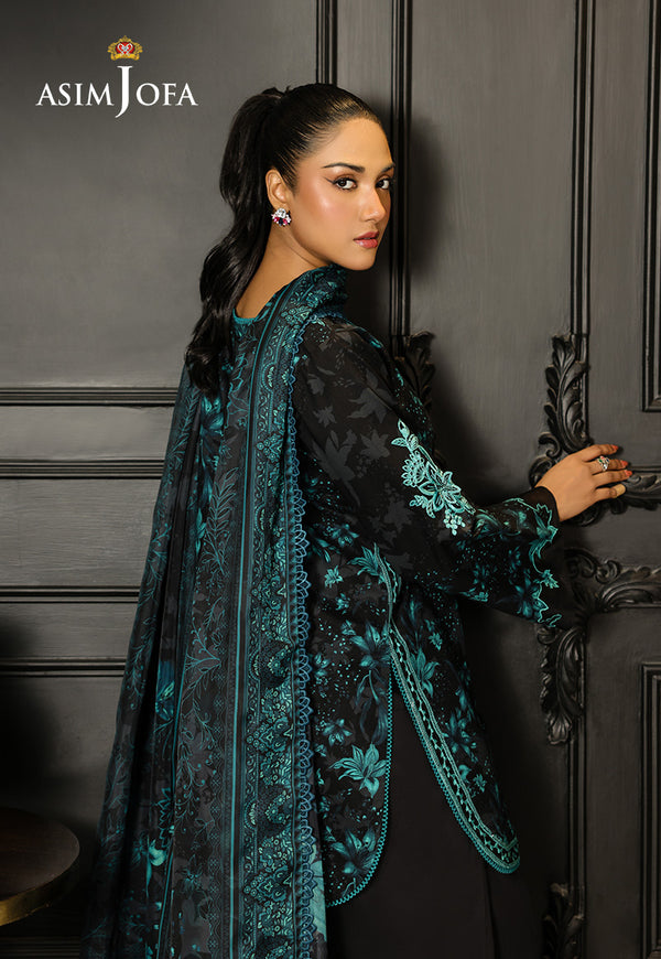 Asim Jofa | Summer Rhapsody | AJMCH-05 EMBROIDERED LAWN - by Libasekhas UK - Registered Vendor of : Asim Jofa - 100% Original Designer Dress