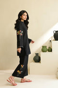 Sahar | Pre Essential Emb Edit | Night Jasmine - by Libasekhas UK - Registered Vendor of : Sahar - 100% Original Designer Dress