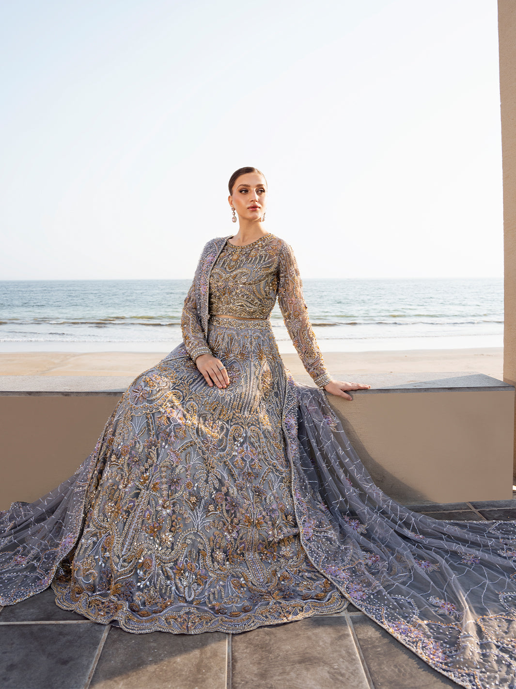 Epoque | Reverie Eternelle | Amethyste - by - Libasekhas UK - Registered Vendor of : Epoque - 100% Original Designer Dresss