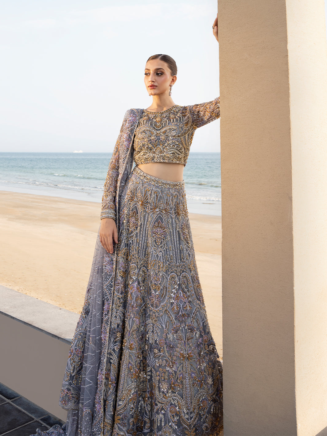 Epoque | Reverie Eternelle | Amethyste - by - Libasekhas UK - Registered Vendor of : Epoque - 100% Original Designer Dresss