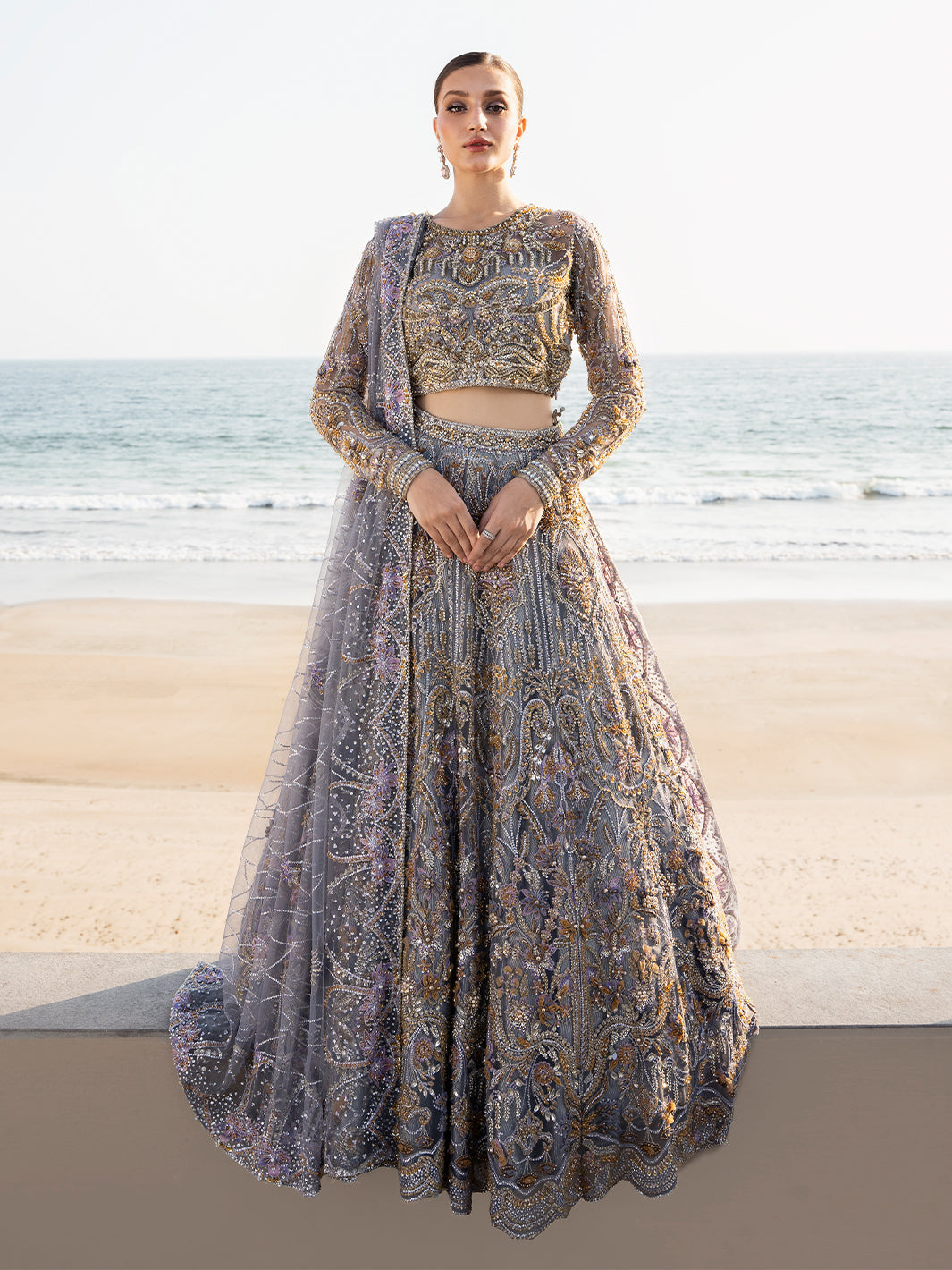 Epoque | Reverie Eternelle | Amethyste - by - Libasekhas UK - Registered Vendor of : Epoque - 100% Original Designer Dresss