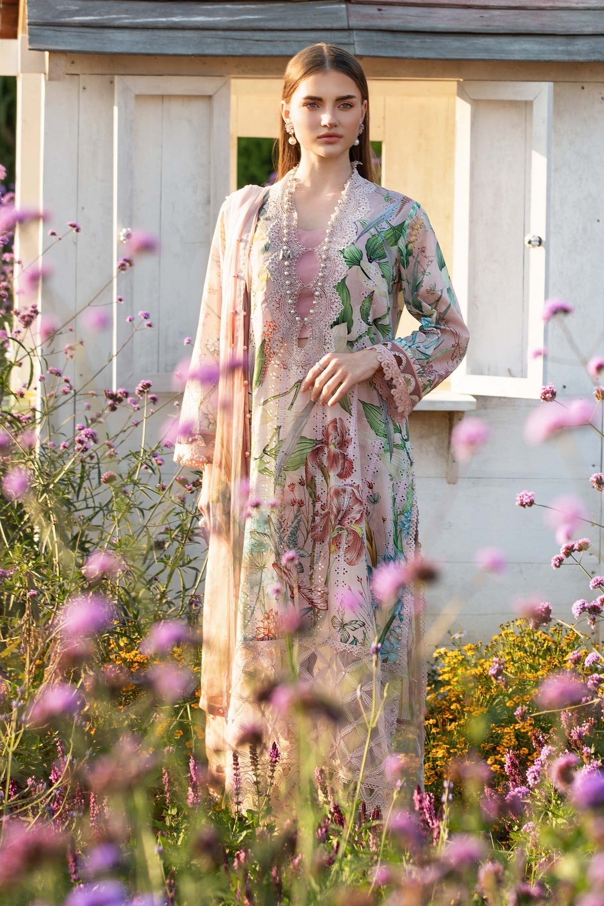 Maria B | M Prints 25 | MPT-2502-A - Ladies Clothes -  Libasekhas