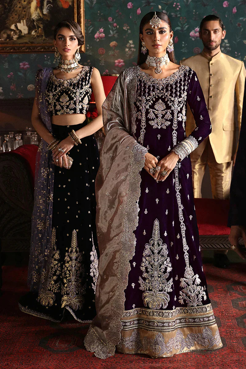 Mushq | Niloufer Velvet Edit 23 | Shirin - by - Libasekhas UK - Registered Vendor of : Mushq - 100% Original Designer Dresss