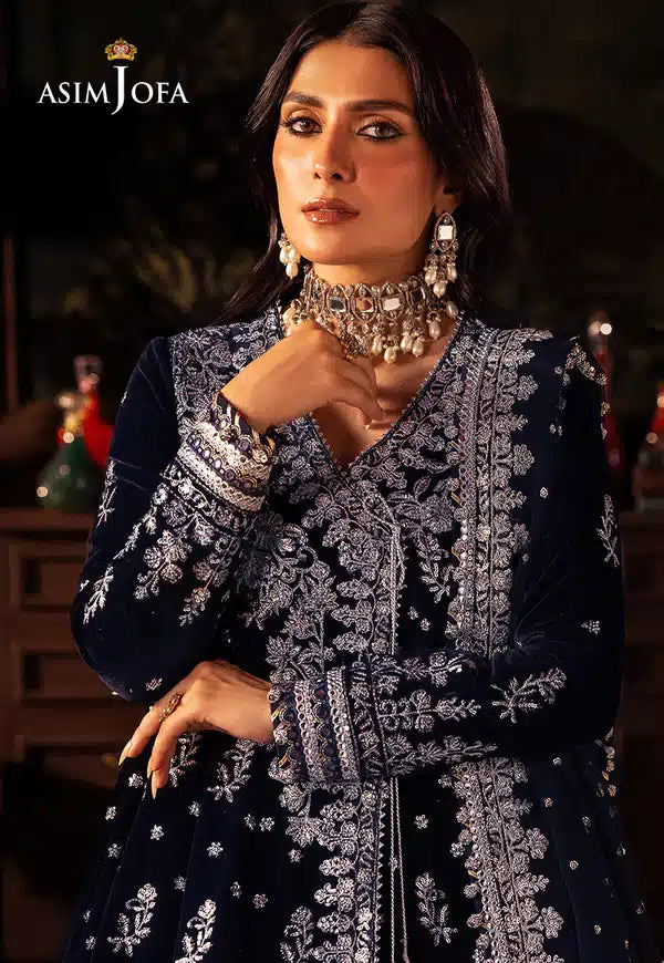 Asim Jofa | Makhmal Wedding Velvet 23 | AJMM-04 - by - Libasekhas UK - Registered Vendor of : Asim Jofa - 100% Original Designer Dresss