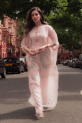 Erum Khan I Kaftan Edit I Fuchsia Fire - by Libasekhas UK - Registered Vendor of : Erum Khan - 100% Original Designer Dress