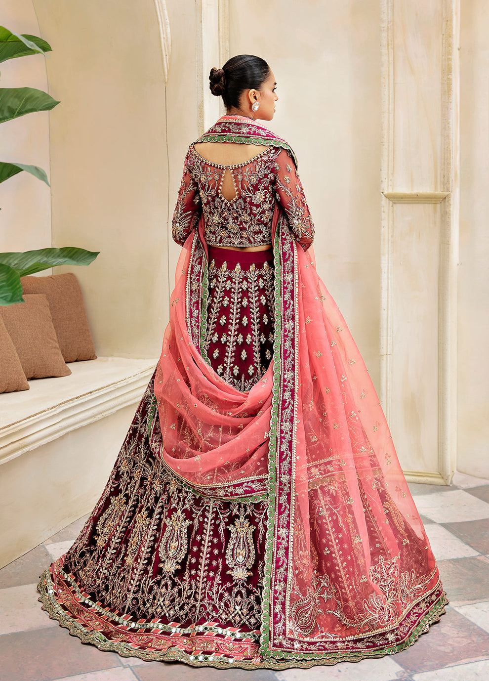Gulaal | Wedding Formals | Ashmiza GL-WS-23V1-36 - by - Libasekhas UK - Registered Vendor of : Gulaal - 100% Original Designer Dresss