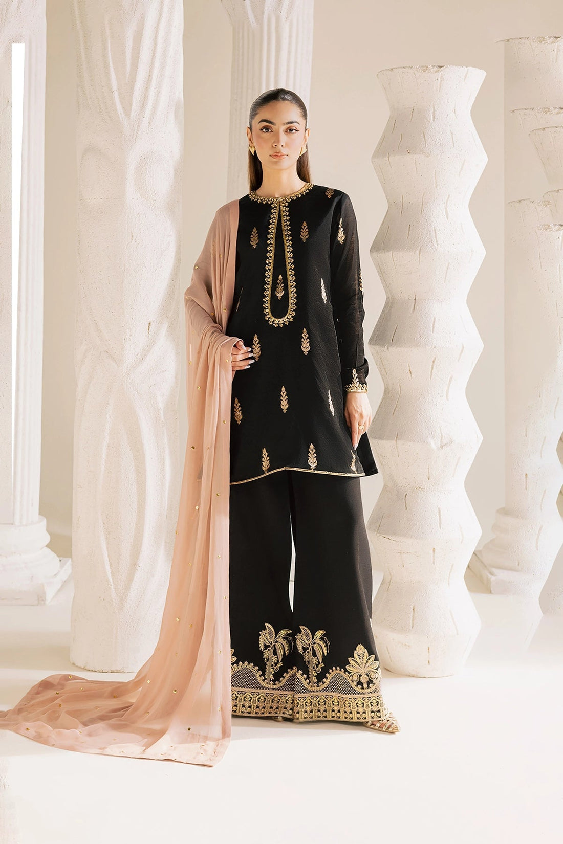 Vanya | Solana Luxe Pret |   FF-82 - by Libasekhas UK - Registered Vendor of : Vanya - 100% Original Designer Dress