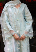 Zarqash | Luxury Lawn 25 | ZQLU 004 CECILY - by - Libasekhas UK - Registered Vendor of : Zarqash - 100% Original Designer Dresss