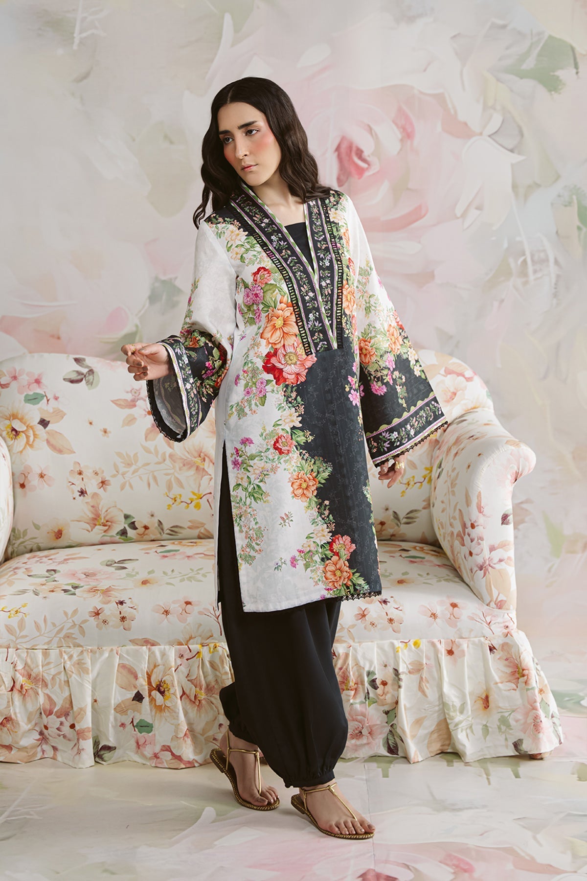 Vanya | Co Ords | CO-136 - by Libasekhas UK - Registered Vendor of : Vanya - 100% Original Designer Dress