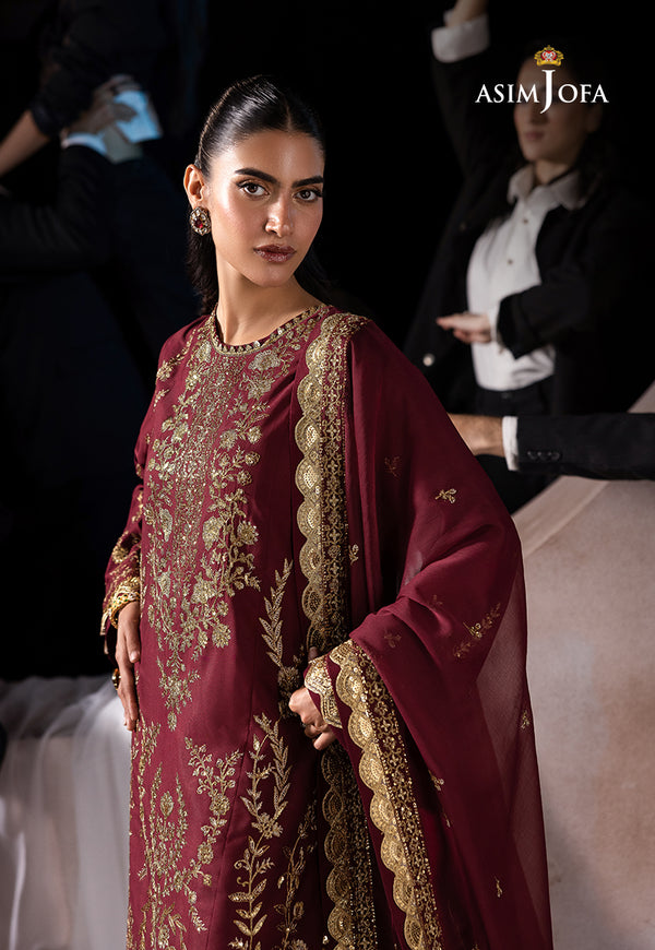 Asim Jofa | Festive Collection 25 | AJLF-02 - by - Libasekhas UK - Registered Vendor of : Asim Jofa - 100% Original Designer Dresss
