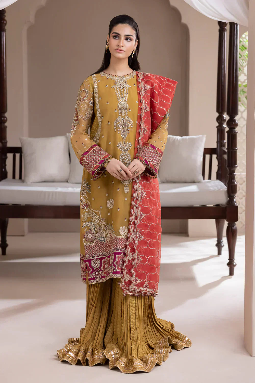 Baroque | Formals Collection | UF-411 - by - Libasekhas UK - Registered Vendor of : Baroque - 100% Original Designer Dresss