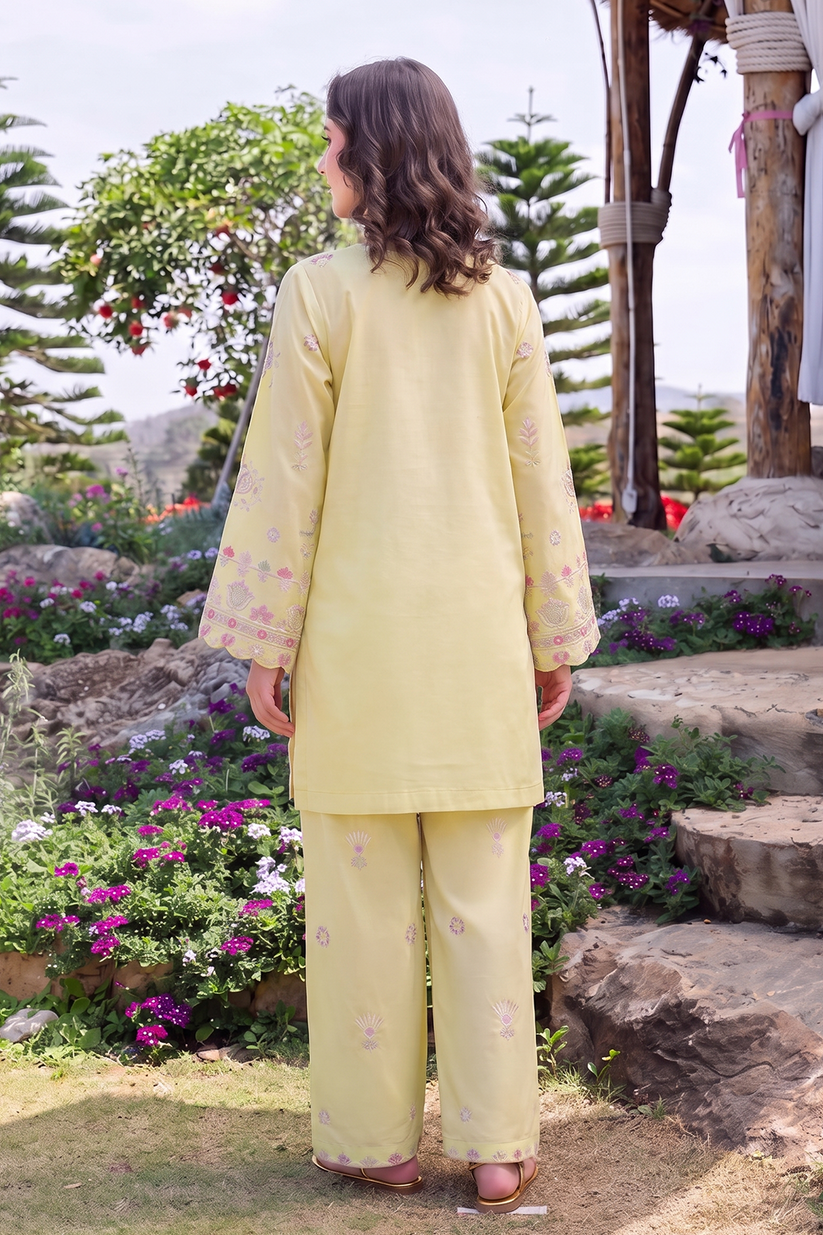 Saad Shaikh | Ease Fall Edit 26 | Daffodil - by Libasekhas UK - Registered Vendor of : Saad Shaikh - 100% Original Designer Dress