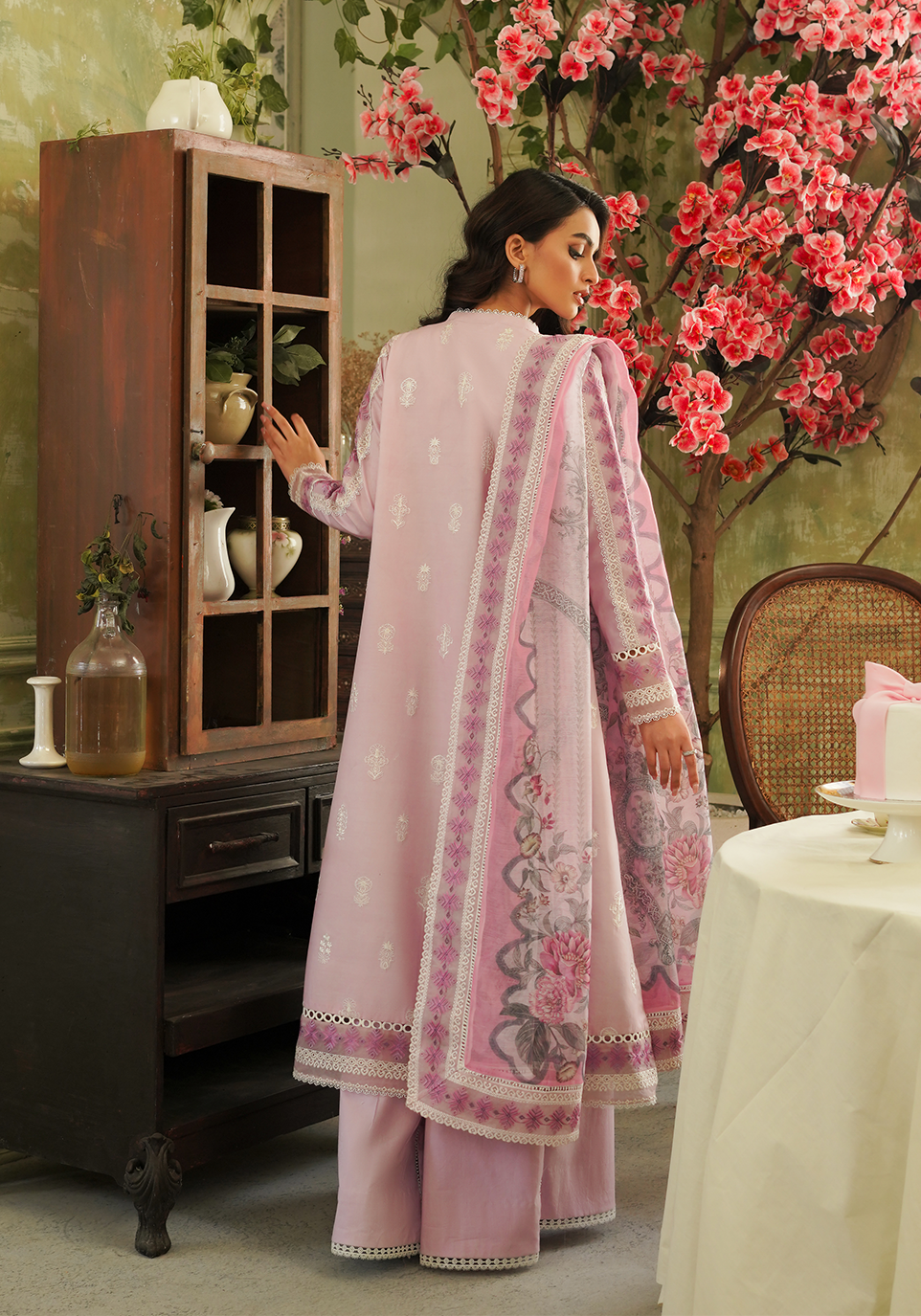 Zarqash | Tresor Luxury Lawn 24 | ZQT 001 FAYE - by - Libasekhas UK - Registered Vendor of : Zarqash - 100% Original Designer Dresss