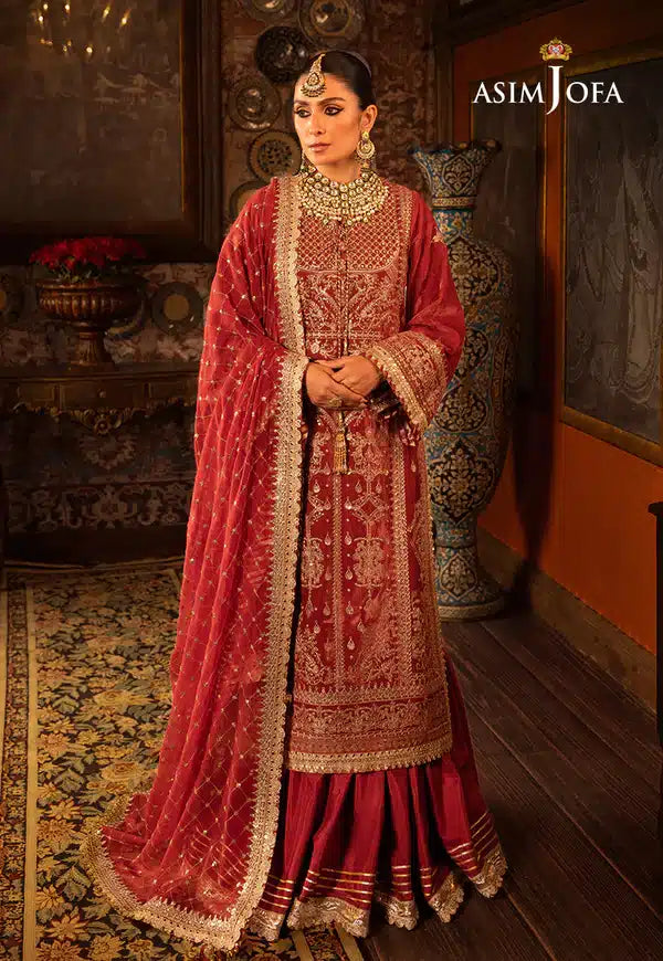 Asim Jofa | Makhmal Wedding Velvet 23 | AJMM-10 - by - Libasekhas UK - Registered Vendor of : Asim Jofa - 100% Original Designer Dresss