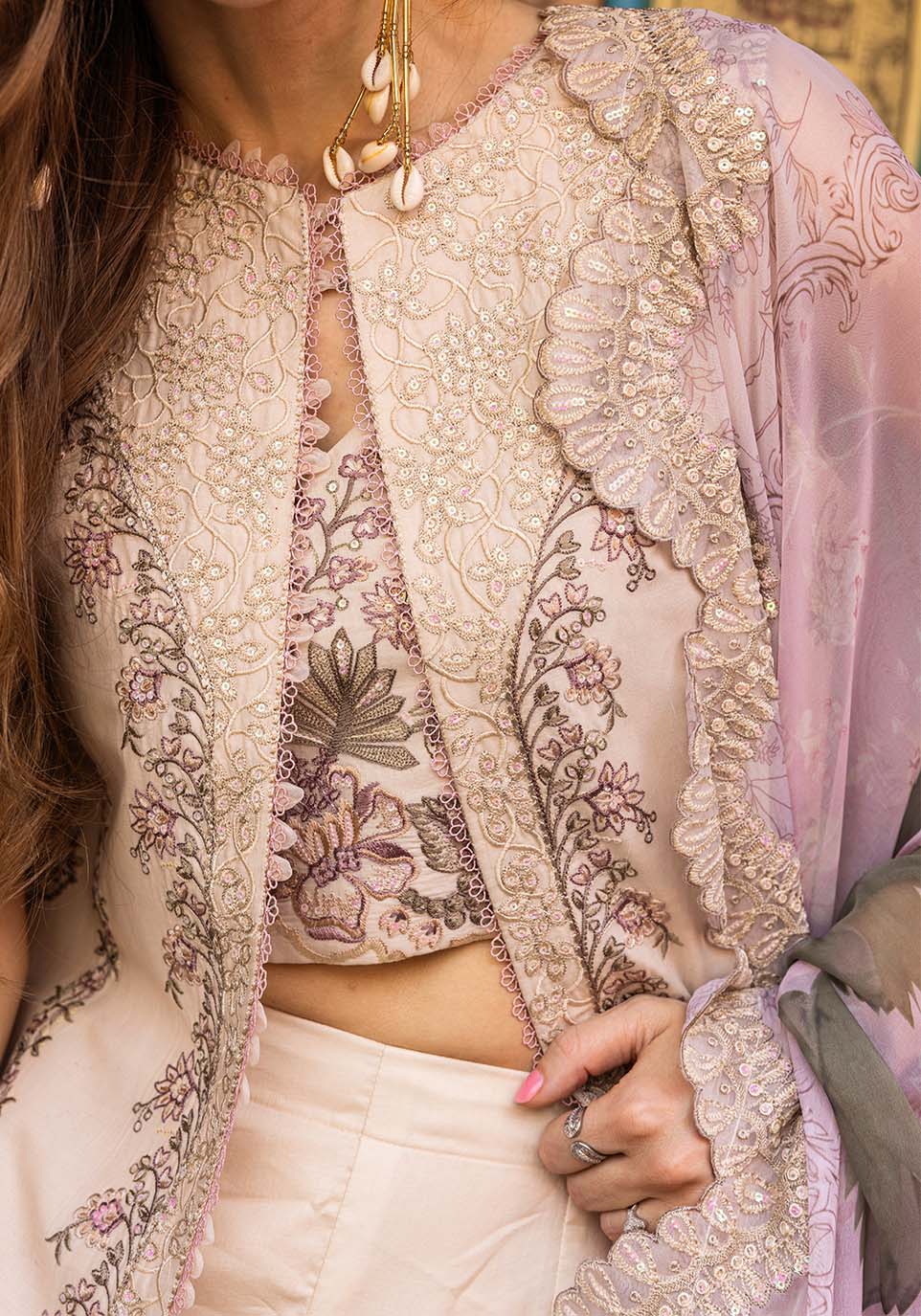 Zarqash | Luxury Lawn 25 | ZQLU 002 Ambrose - by - Libasekhas UK - Registered Vendor of : Zarqash - 100% Original Designer Dresss