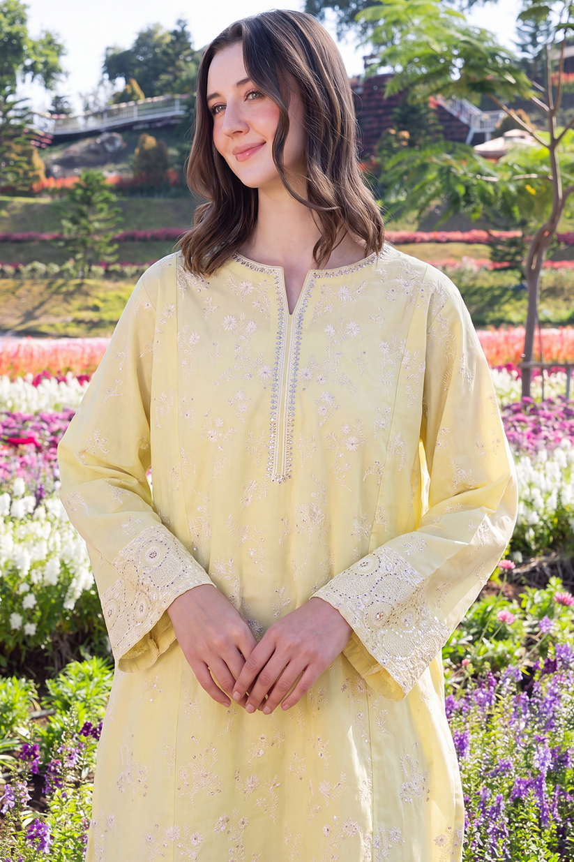 Saad Shaikh | Ease Fall Edit 26 | Muslin - by Libasekhas UK - Registered Vendor of : Saad Shaikh - 100% Original Designer Dress