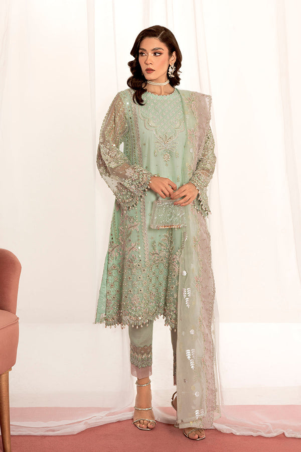 Cross Stitch | Wedding Collection 25 | DASTOOR - by - Libasekhas UK - Registered Vendor of : Cross Stitch - 100% Original Designer Dresss