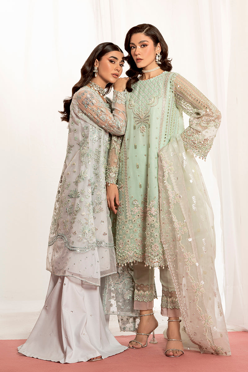 Cross Stitch | Wedding Collection 25 | DASTOOR - by - Libasekhas UK - Registered Vendor of : Cross Stitch - 100% Original Designer Dresss