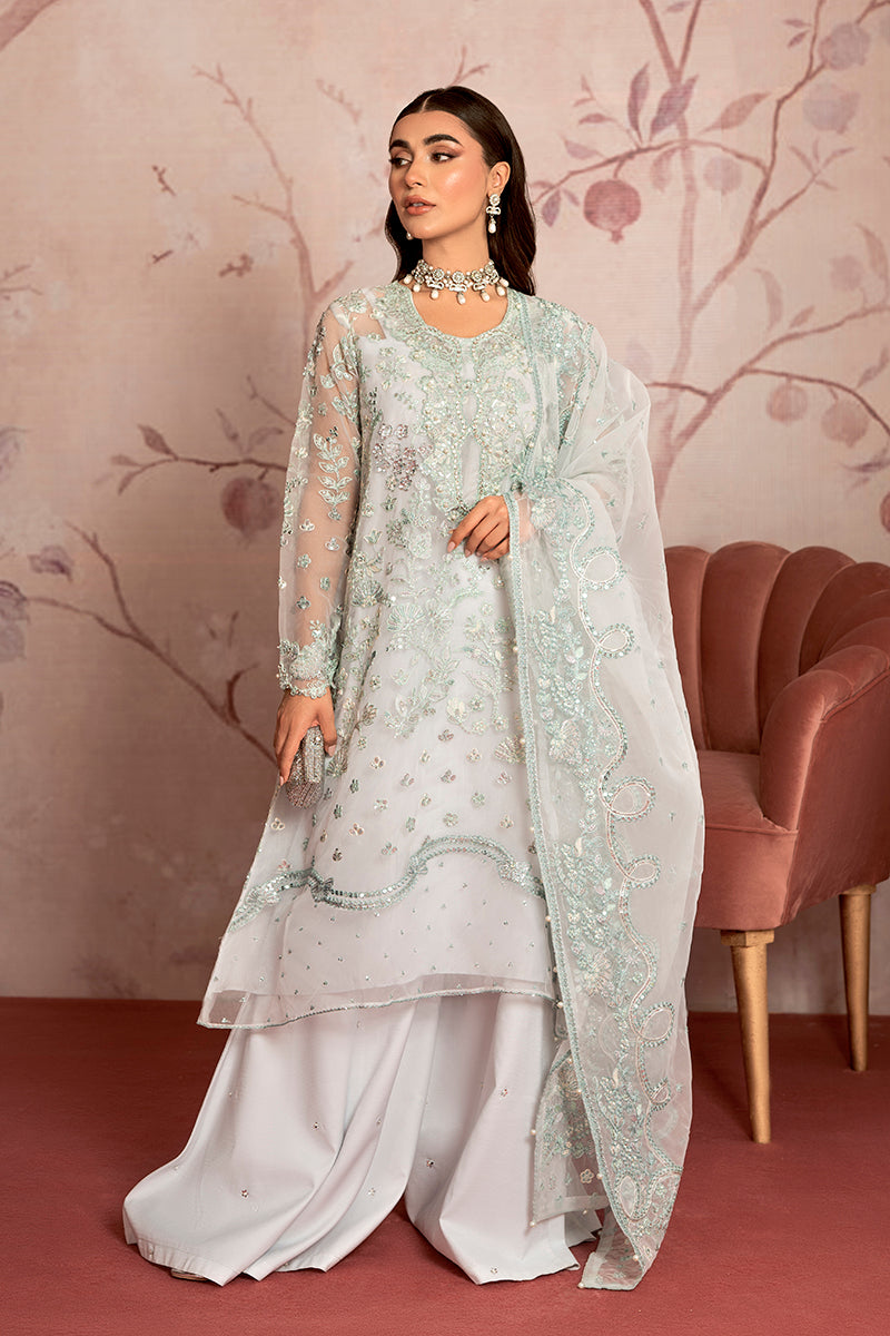 Cross Stitch | Wedding Collection 24 | MAH-JABEEN - by - Libasekhas UK - Registered Vendor of : Cross Stitch - 100% Original Designer Dresss