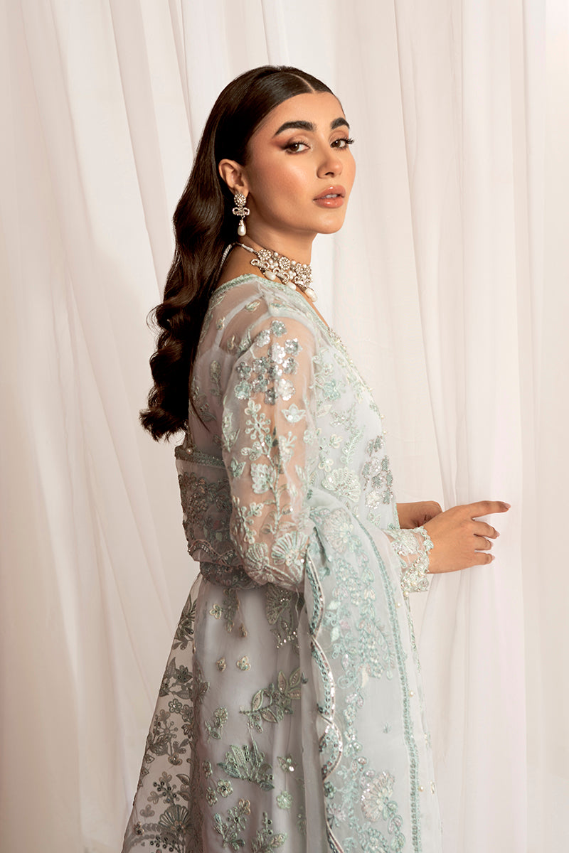 Cross Stitch | Wedding Collection 24 | MAH-JABEEN - by - Libasekhas UK - Registered Vendor of : Cross Stitch - 100% Original Designer Dresss