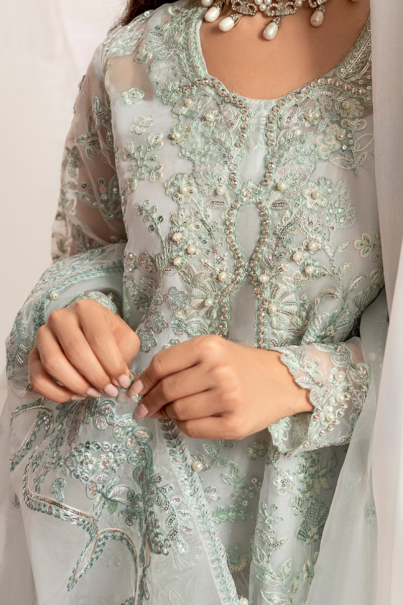 Cross Stitch | Wedding Collection 24 | MAH-JABEEN - by - Libasekhas UK - Registered Vendor of : Cross Stitch - 100% Original Designer Dresss