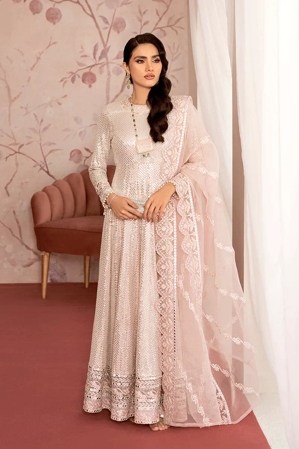 Cross Stitch | Wedding Festive 23 | Gul e Rana - by - Libasekhas UK - Registered Vendor of : Cross Stitch - 100% Original Designer Dresss