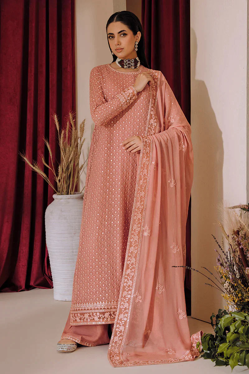Cross Stitch | Wedding Festive 23 | CAMEO BROWN - by - Libasekhas UK - Registered Vendor of : Cross Stitch - 100% Original Designer Dresss