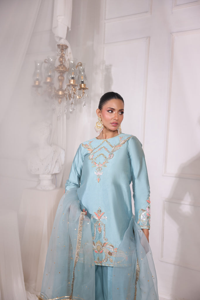 Sammy K | Riwayat Luxe | Chamak Damak - by Libasekhas UK - Registered Vendor of : Sammy K - 100% Original Designer Dress