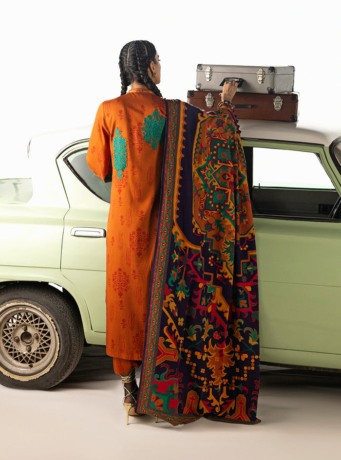 Zainab Chottani | Winter Shawl 25 | Suniva - D3 - by Libasekhas UK - Registered Vendor of : Zainab Chottani - 100% Original Designer Dress