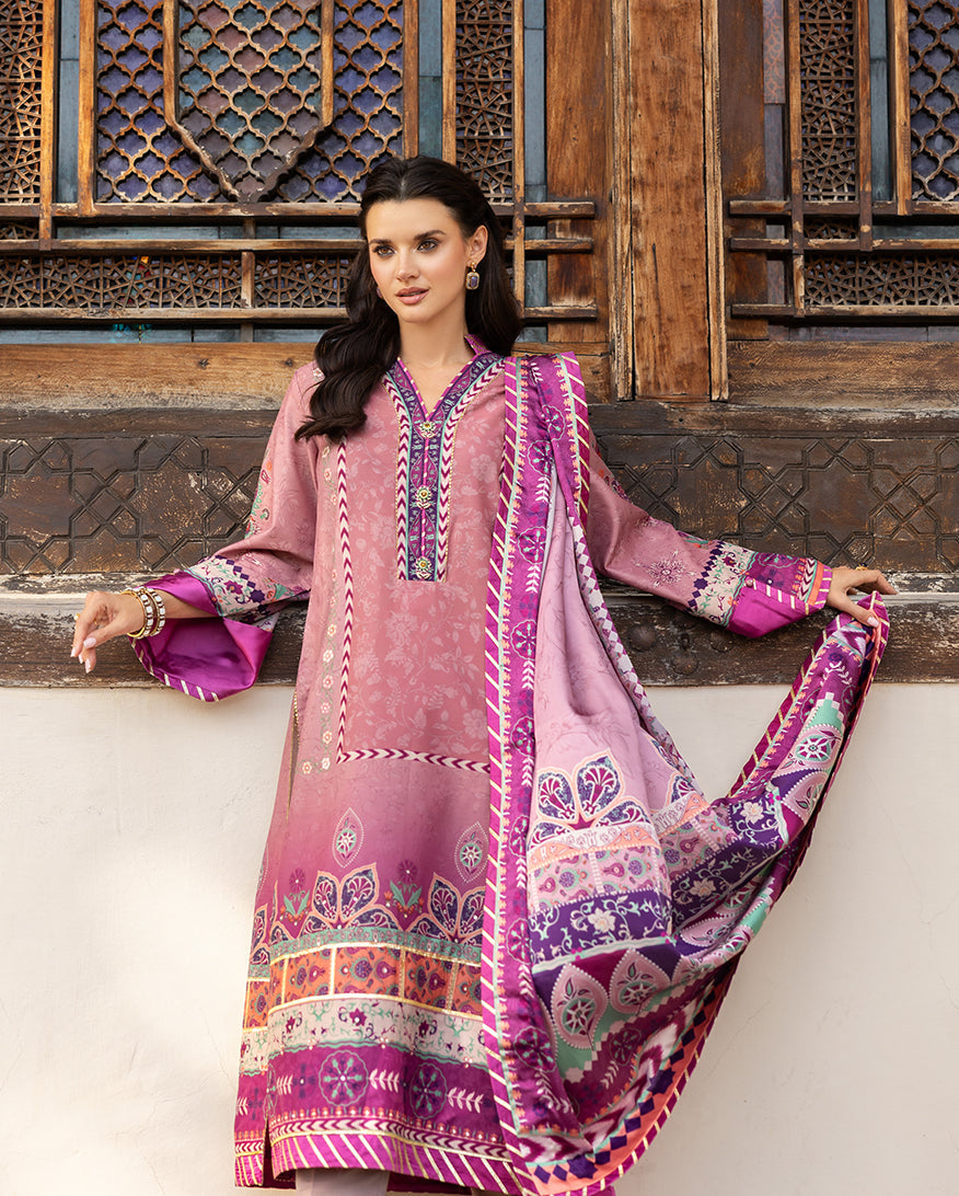 Mushq | Nirvana Printed Silk | Stella Song - by Libasekhas UK - Registered Vendor of : Mushq - 100% Original Designer Dress