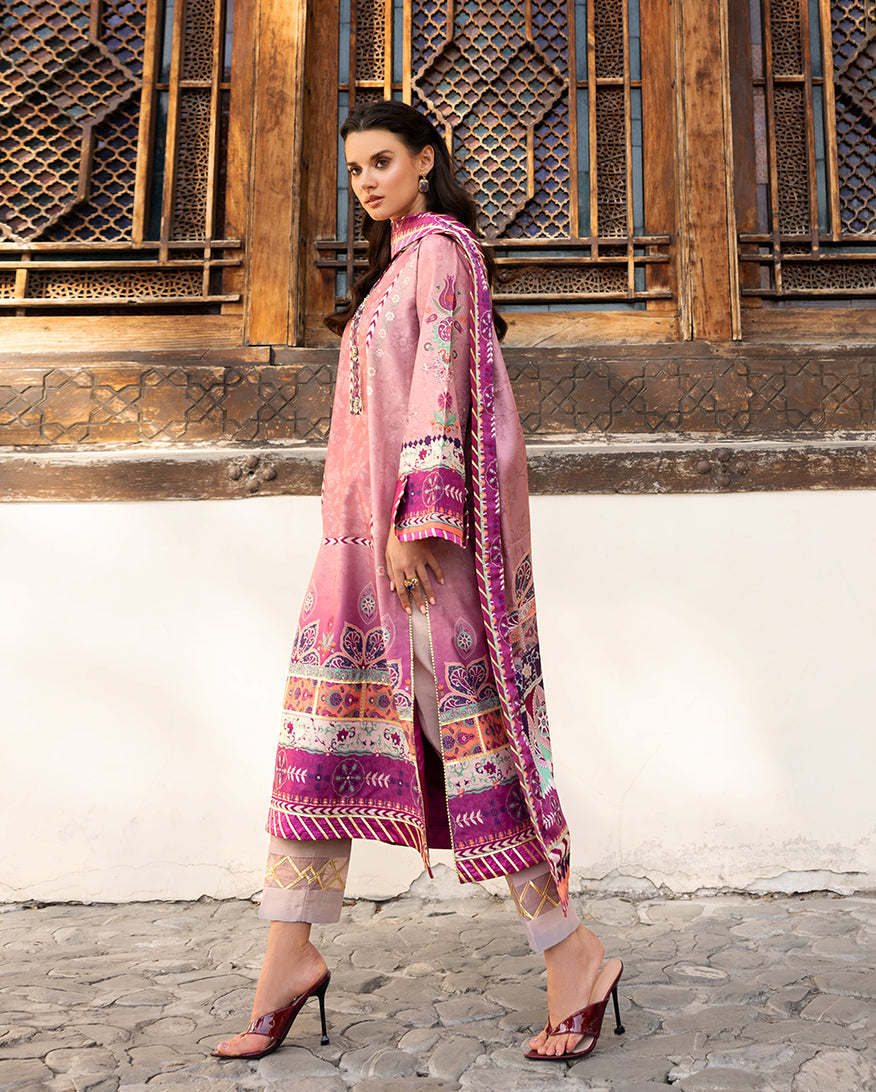Mushq | Nirvana Printed Silk | Stella Song - by Libasekhas UK - Registered Vendor of : Mushq - 100% Original Designer Dress