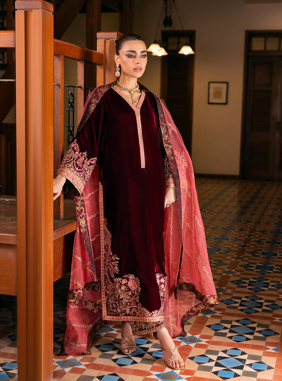 Zainab Chottani | Velvet 25 | Aima - by Libasekhas UK - Registered Vendor of : Zainab Chottani - 100% Original Designer Dress