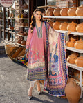 Mushq | Nirvana Printed Silk | Meridian Bloom - by Libasekhas UK - Registered Vendor of : Mushq - 100% Original Designer Dress