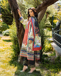 Mushq | Nirvana Printed Silk | Ethereal Gleam - by Libasekhas UK - Registered Vendor of : Mushq - 100% Original Designer Dress