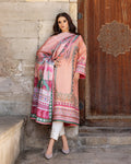 Mushq | Nirvana Printed Silk | Pulsar Petal - by Libasekhas UK - Registered Vendor of : Mushq - 100% Original Designer Dress