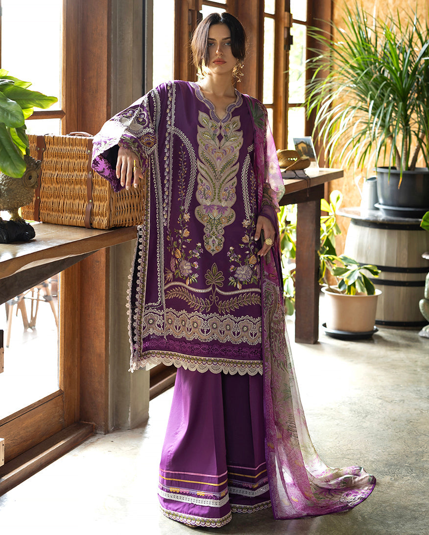 Esmel | Mon Tresor Luxe Lawn 26 | Aura - by Libasekhas UK - Registered Vendor of : Esmel - 100% Original Designer Dress