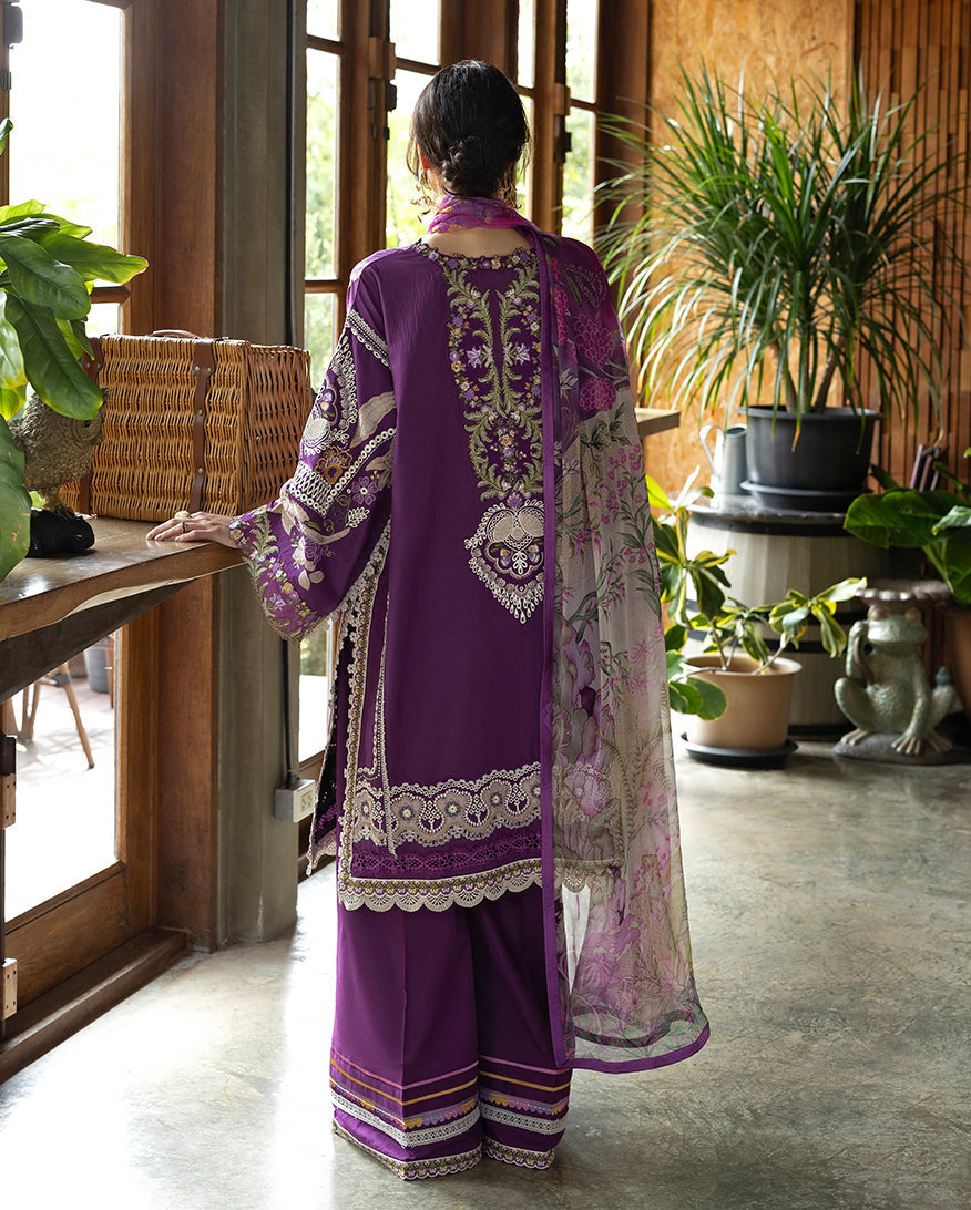 Esmel | Mon Tresor Luxe Lawn 26 | Aura - by Libasekhas UK - Registered Vendor of : Esmel - 100% Original Designer Dress