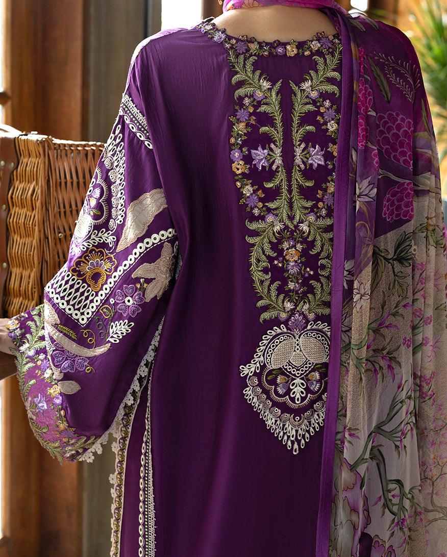 Esmel | Mon Tresor Luxe Lawn 26 | Aura - by Libasekhas UK - Registered Vendor of : Esmel - 100% Original Designer Dress