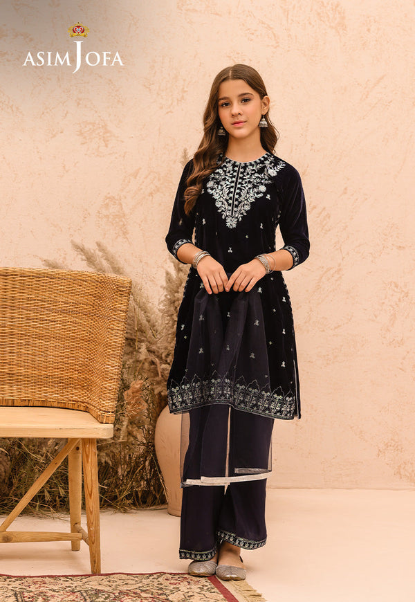 Asim Jofa | Velvet Edit | AJKV-02 - by - Libasekhas UK - Registered Vendor of : Asim Jofa - 100% Original Designer Dresss