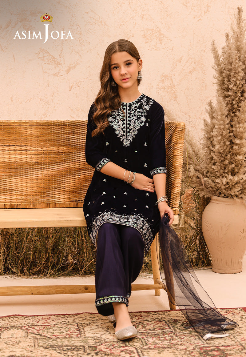 Asim Jofa | Velvet Edit | AJKV-02 - by - Libasekhas UK - Registered Vendor of : Asim Jofa - 100% Original Designer Dresss
